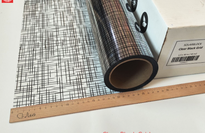 Clear Black Grid черная сетка