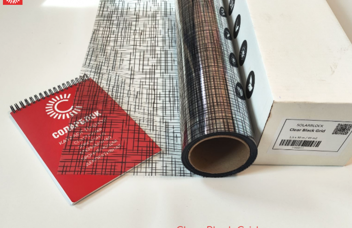 Clear Black Grid черная сетка