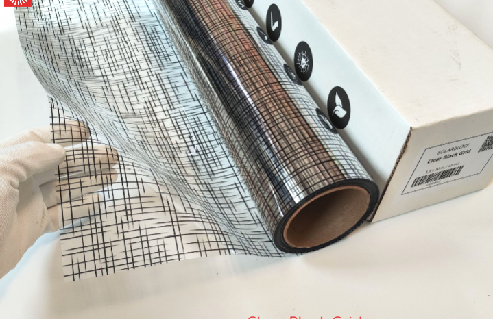 Clear Black Grid черная сетка