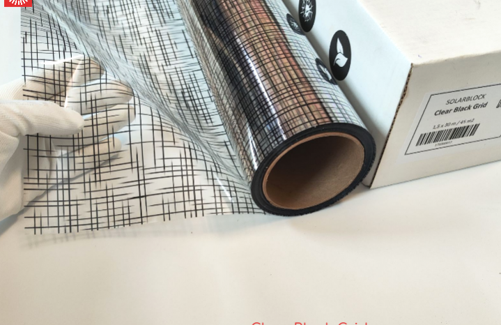 Clear Black Grid черная сетка