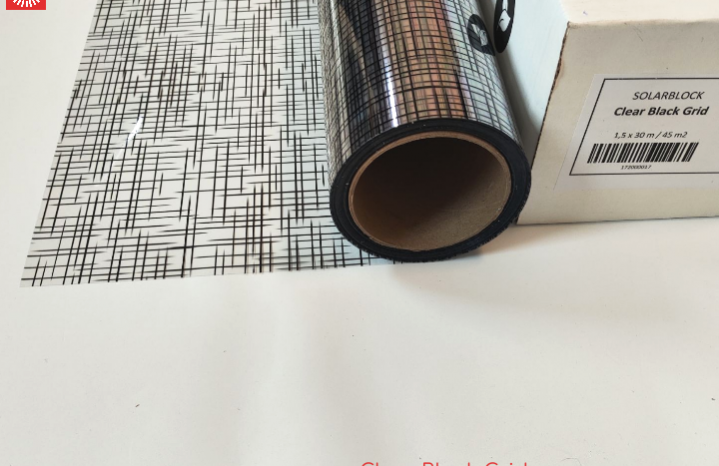 Clear Black Grid черная сетка