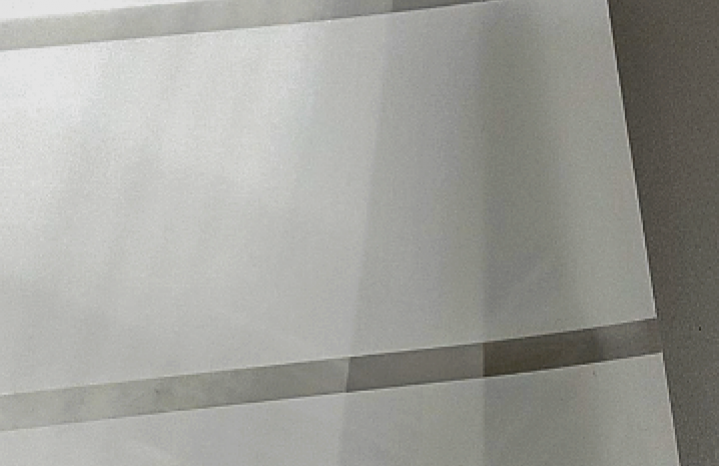 Пленка белая полоса 50 мм