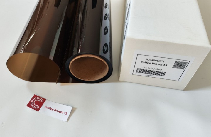 Тонирующая пленка Coffee Brown 15 - 20 погонных метров