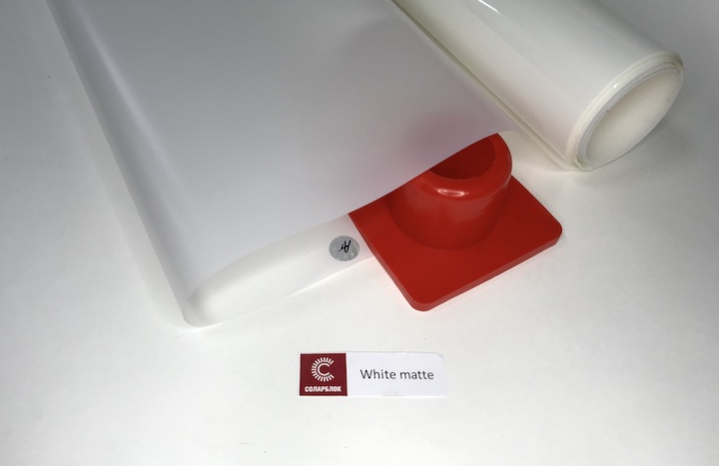 White Matte 35 белая матовая пленка - 20 погонных метров