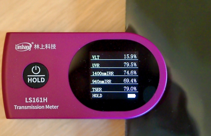 Зеркальная пленка Черная 15