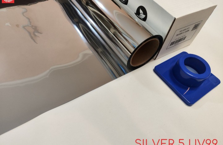 Зеркальная пленка Сильвер 5 Экстра (Silver 5 Extra) 20 погонных метров